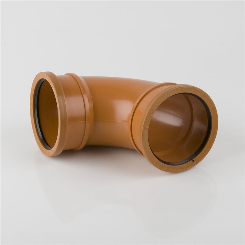 Underground 110mm x 90o Bend Double Socket