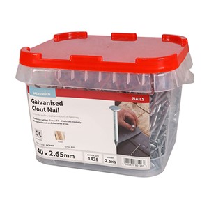 Large diameter head, perfect for attaching roofing felt, slate and shingles.

• For medium duty rust protection
• Conforms to Eurocode 5 and service class 2