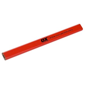 The Ox carpenter pencils are designed to offer a comfortable grip compared to standard pencils due to their large surface area. The medium lead is ideal for marking on a variety of surfaces such as concrete, timber or stone. These pencils are made with premium quality materials for stability and sharpness ideal for the construction and woodworking environments. 10 pencils in pack