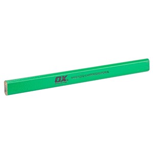 The Ox carpenter pencils are designed to offer a comfortable grip compared to standard pencils due to their large surface area. The hard lead is ideal for marking on a variety of surfaces such as concrete, timber or stone. These pencils are made with premium quality materials for stability and sharpness ideal for the construction and woodworking environments. 10 pencils in pack