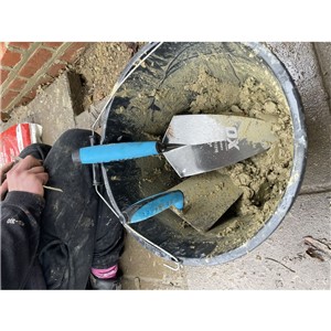 The OX Pro Series Brick Trowel is fitted with the OX-grip soft handle with finger protection to ensure added comfort and safety. The Bricklaying Trowel is designed to scrape wet mortar and eliminate any material wastage in the trowel. The Pro Brick Trowel is made from premium quality material to ensure it offers superior sharpness and is tough, reliable and durable. Engineered with top-notch materials and tested for optimum performance, OX products are sure to make the work on the site convenient, effective and efficient.