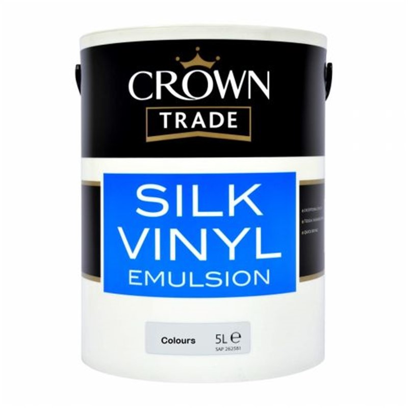 A premium quality silk emulsion for interior use on wall and ceiling surfaces, where a washable high sheen finish is required.