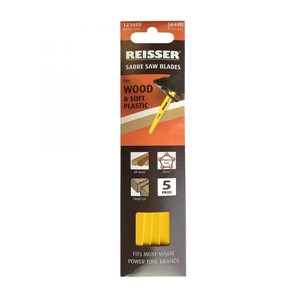 For green wood and rough timber. Fast, coarse cut, 15.0-190.0mm (Pack of 5 blades)