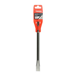 Designed for use in rotation stop hammers with the SDS Plus tool holder system. Breaks up concrete and masonry. Also removes plaster or rendering. NOTE: NOT TO BE USED IN ROTARY MODE.

• Heat treated
• Shot blast finish for rust protection