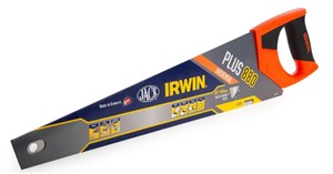 Cut through most building materials with ease when you use this Irwin Jack saw. Its strong blade is made from high-quality C75 steel to ensure maximum power transfer with every stroke.

The handsaw is also designed with Irwin’s ProTouch™ grip – this handle is made with three times more elastomer to maximise the soft feel, helping you work for longer without discomfort. Hand space is increased too, so you can use the saw easily while wearing gloves.